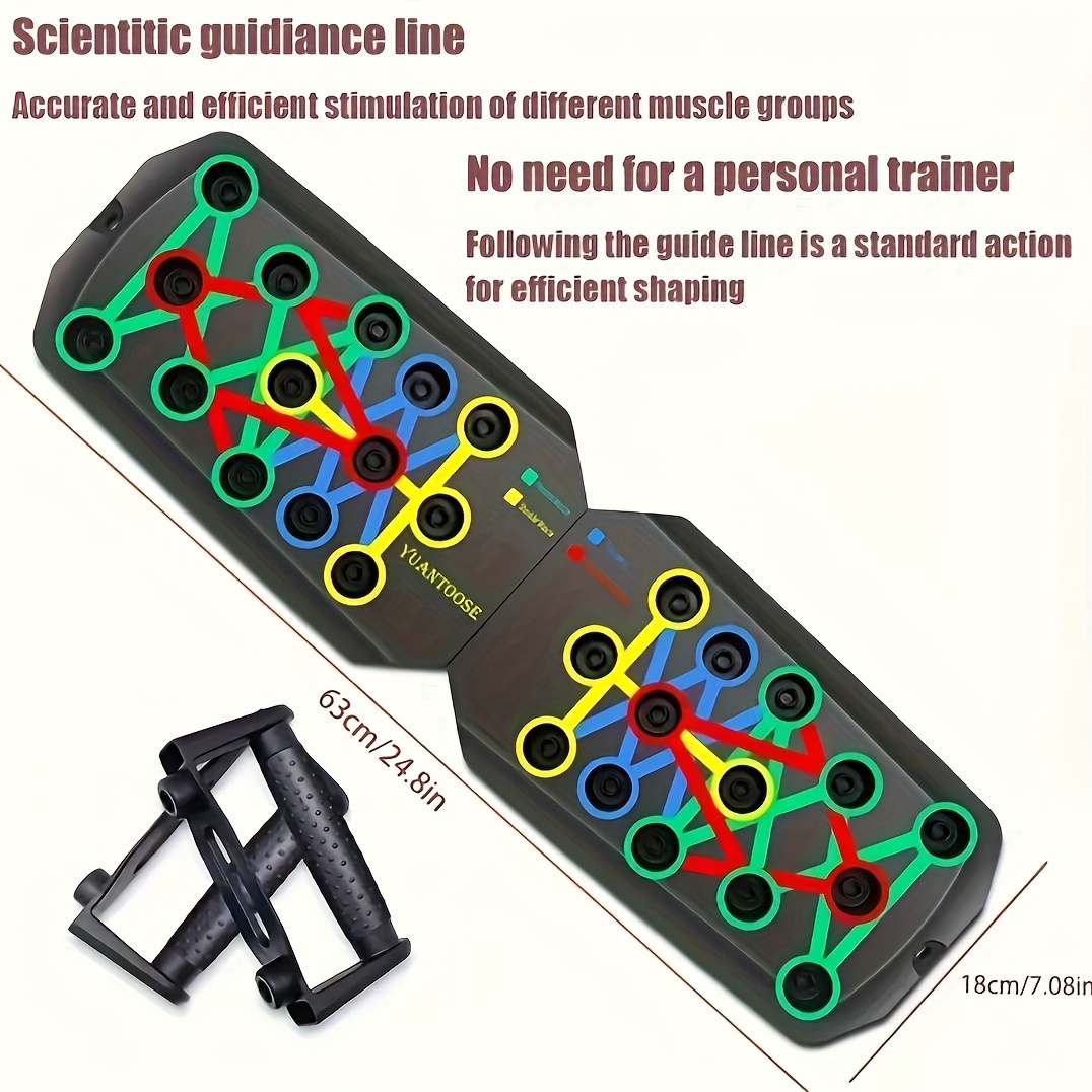 28-Hole Push Up Board, Multifu - Push Up Board recension och pris