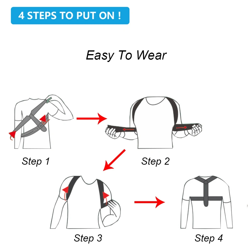 Back Posture Correction Belt H - Posture Corrector Back recension och pris
